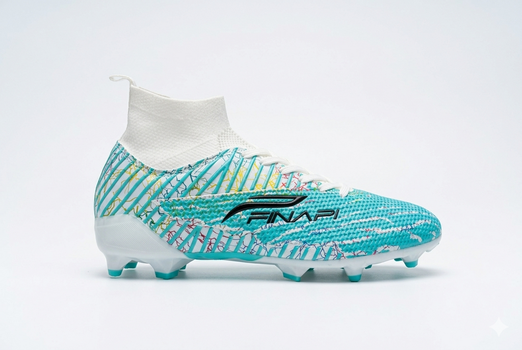 Finapi Football Shoes Future White Sea Green